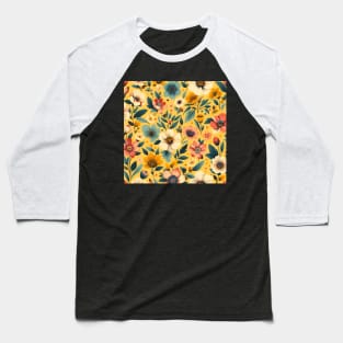 Spring Flowers Baseball T-Shirt